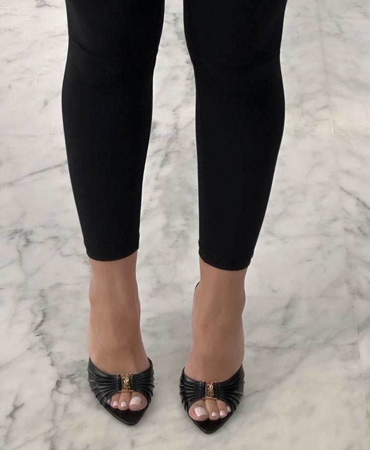 Y-S-L Baby alone heel